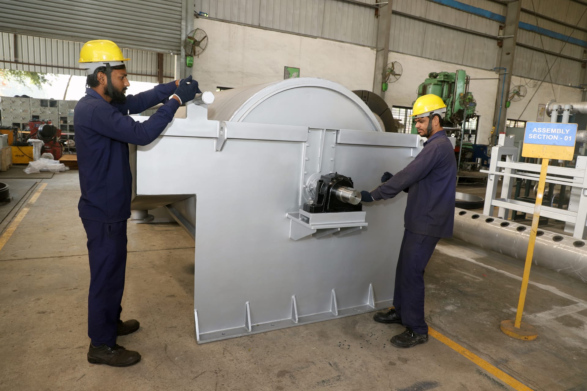 Espessador Decker - Instalacao